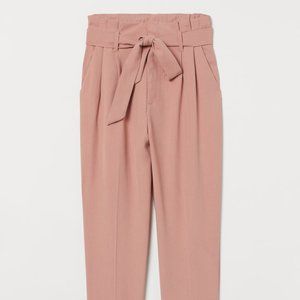 H&M Paper Bag Pants, Dusty Rose